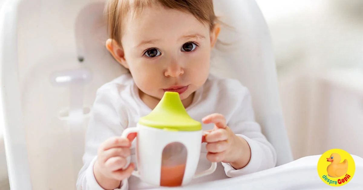 Cand putem da bebelusului suc de fructe, cat si de care - sfatul medicului pediatru