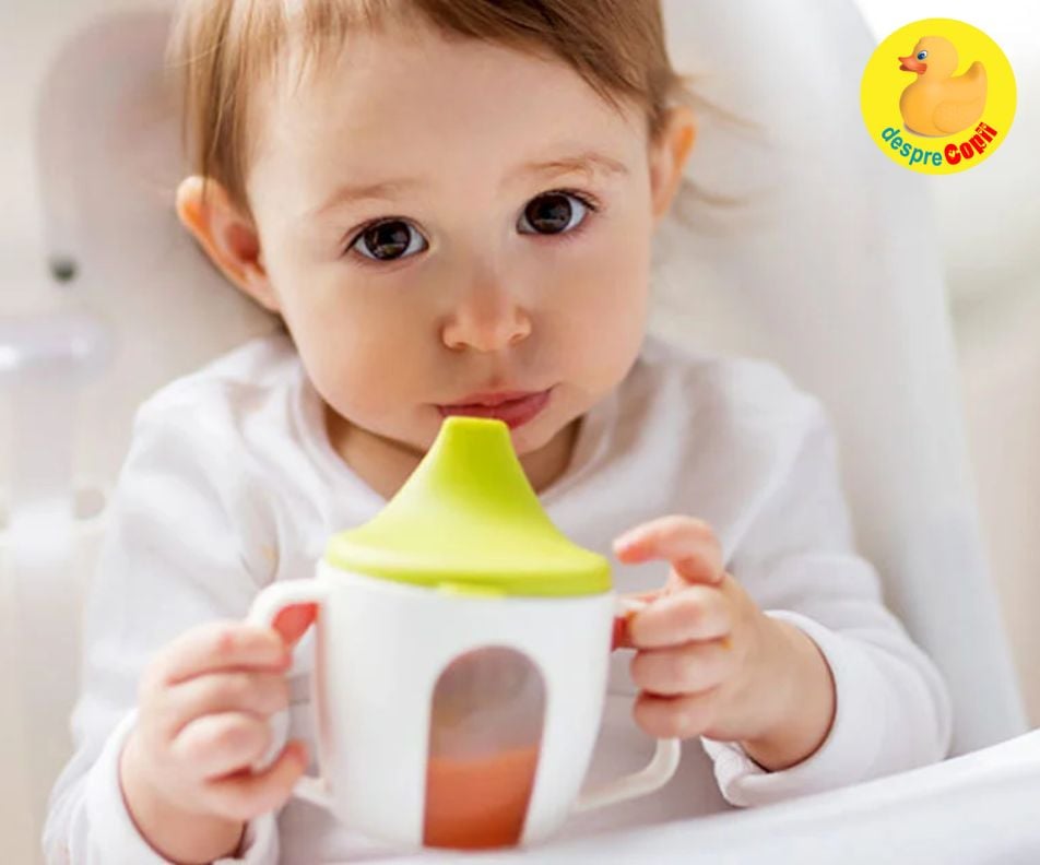 Cand putem da bebelusului suc de fructe, cat si de care - sfatul medicului pediatru