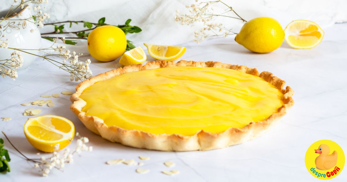 Tarta de lamaie: desertul acela dulce-acrisor care cucereste pe loc
