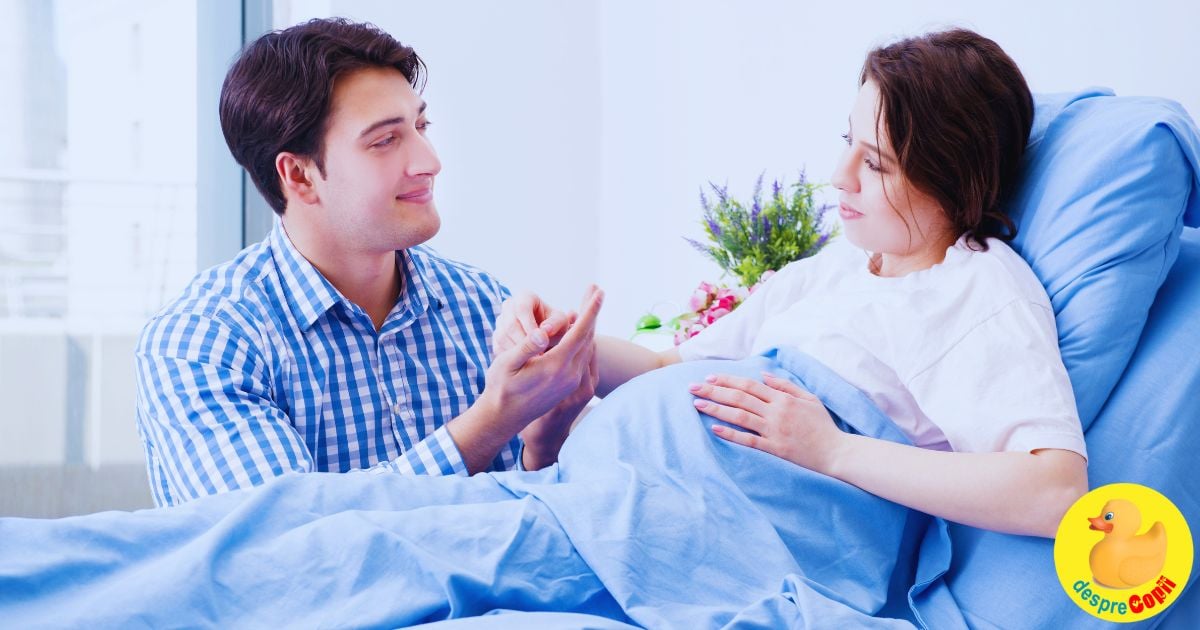 Nu sta pe hol! De ce locul tatalui este langa mama copilului sau, in sala de nastere