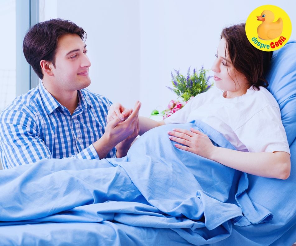 Nu sta pe hol! De ce locul tatalui este langa mama copilului sau, in sala de nastere