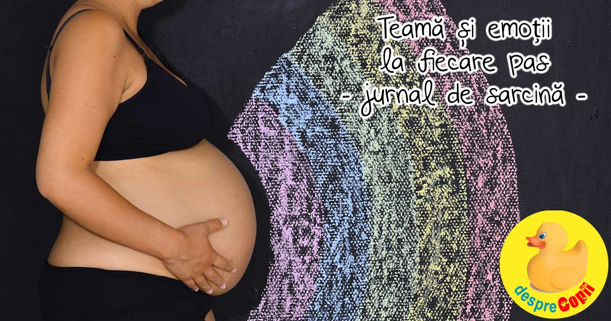 Din temerile si emotiile sarcinii: cand embrionul avea doar un gram - jurnal de sarcina