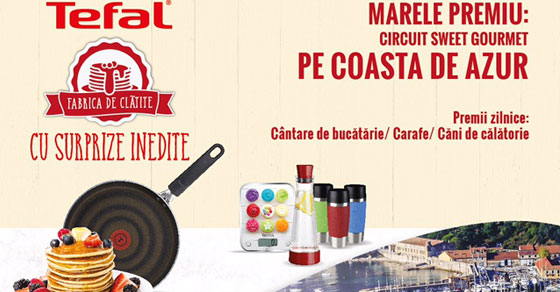 Fabrica de Clatite by Tefal, al treilea an de premii inedite si gusturi rafinate