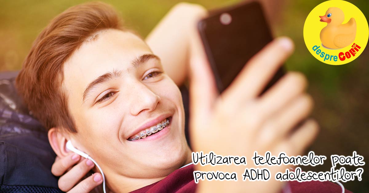 Utilizarea telefoanelor mobile poate provoca ADHD copiilor si adolescentilor