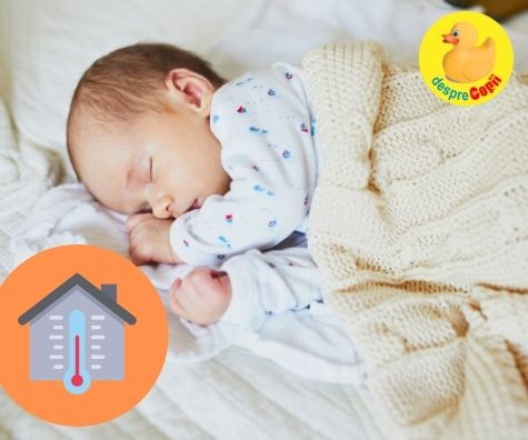 Ce temperatura trebuie sa fie in camera bebelusului iarna? Atentie la supraincalzire si pericolul de SIDS - sfatul medicului