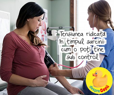Tensiunea ridicata in timpul sarcinii: cum o poti tine sub control