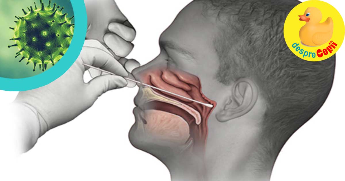 Testul de depistare al coronavirusului SARS-CoV-2 - iata cum se face si ce simti