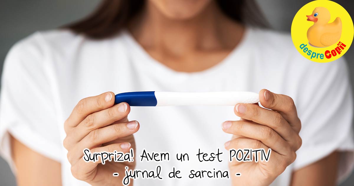 Banuiala s-a adeverit, avem un test pozitiv de sarcina - jurnal de sarcina