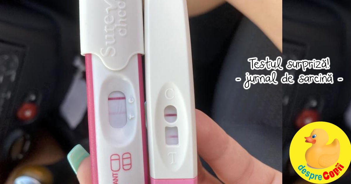 Am simtit o foame neobisnuita si am facut un test de sarcina. A fost o surpriza - jurnal de sarcina