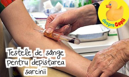 Testele de sange pentru depistarea sarcinii: tot ce trebuie sa stii