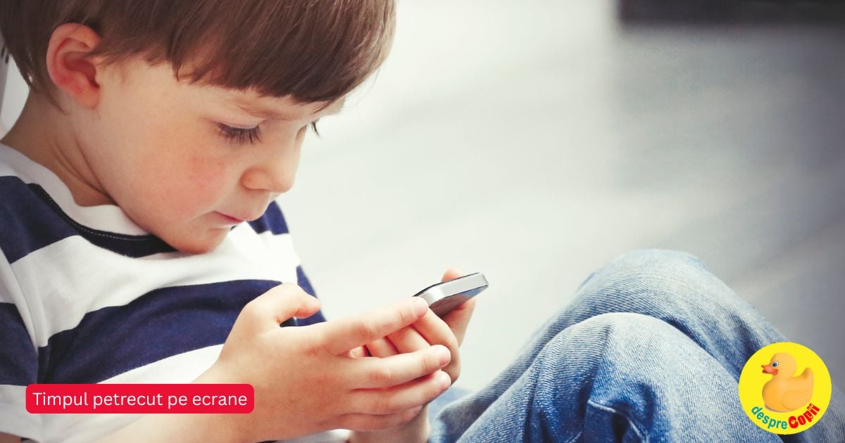 Copilul tau sta prea mult pe ecrane? Inainte sa-i mai spui „gata cu tableta”, citeste aceste sfaturi tactice