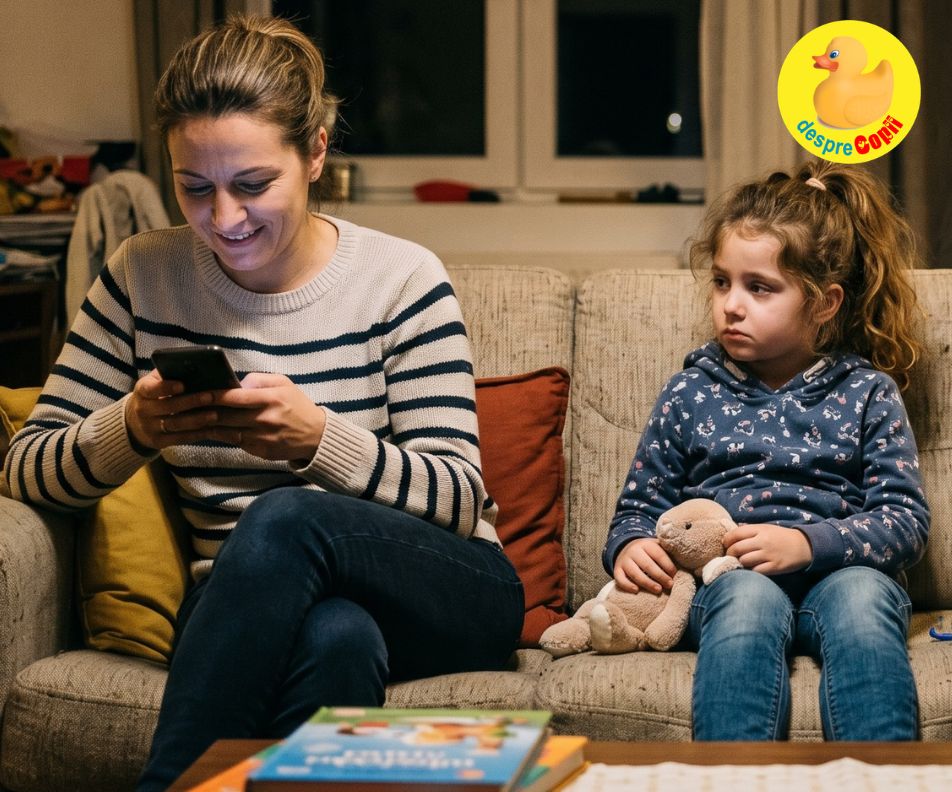 ști mereu cu telefonul sau tableta in mana? E timpul sa te focusezi asupra copiilor sau ei vor invata sa traiasca fără tine