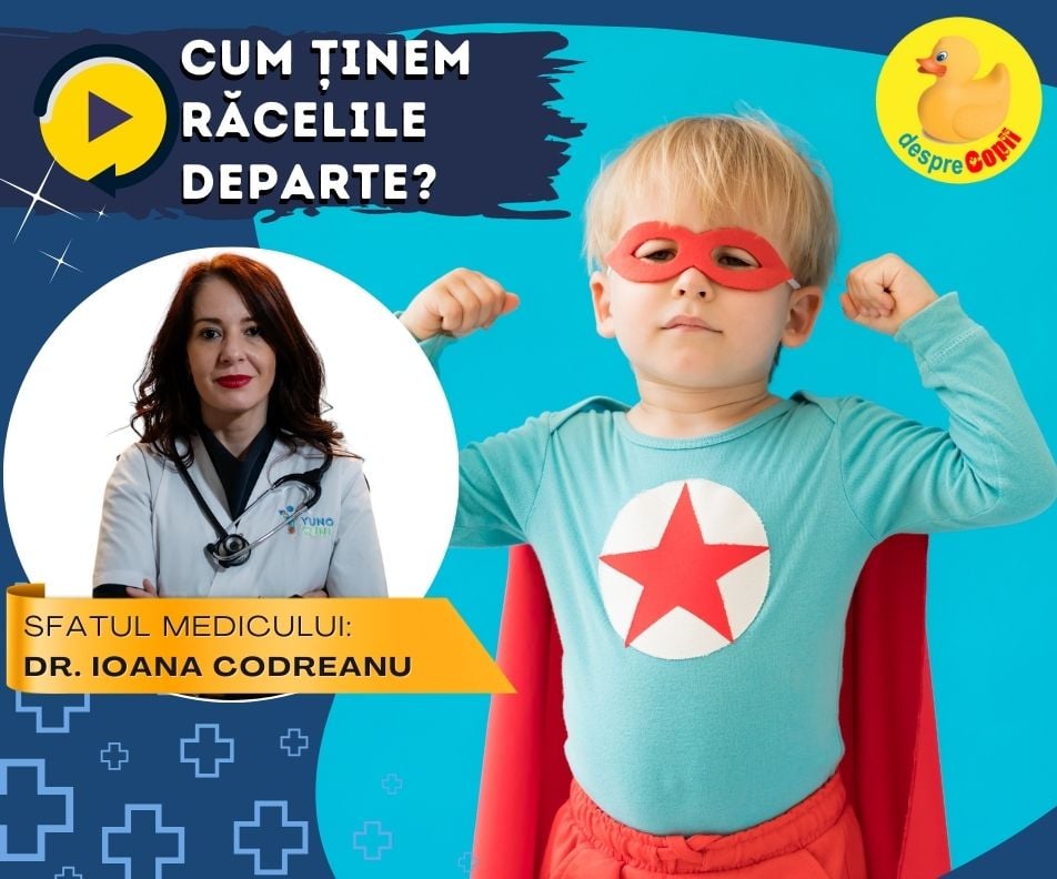 Cum sa tii racelile departe? Sfatul medicului pentru un sistem imunitar de neinvins