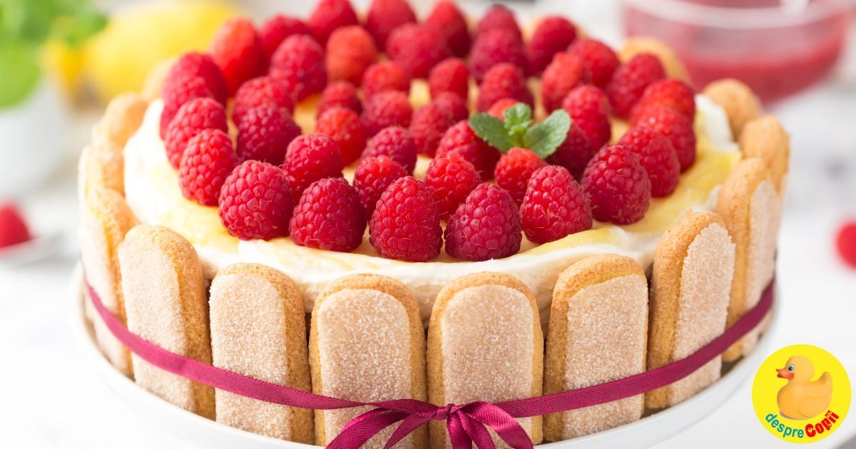 Tiramisu cu zmeura - un desert fin cu un strop de rasfat