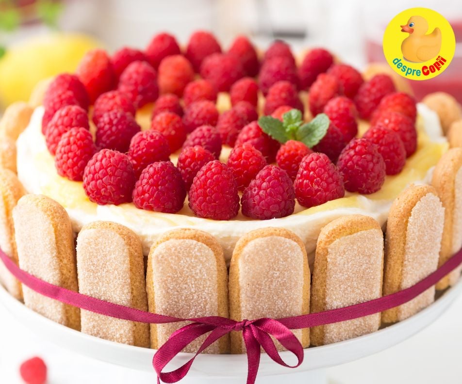 Tiramisu cu zmeura - un desert fin cu un strop de rasfat