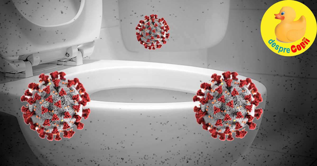 Poate trasul apei la toaleta raspandi coronavirusul? Iata de ce trebuie sa punem capacul la vasul de toaleta