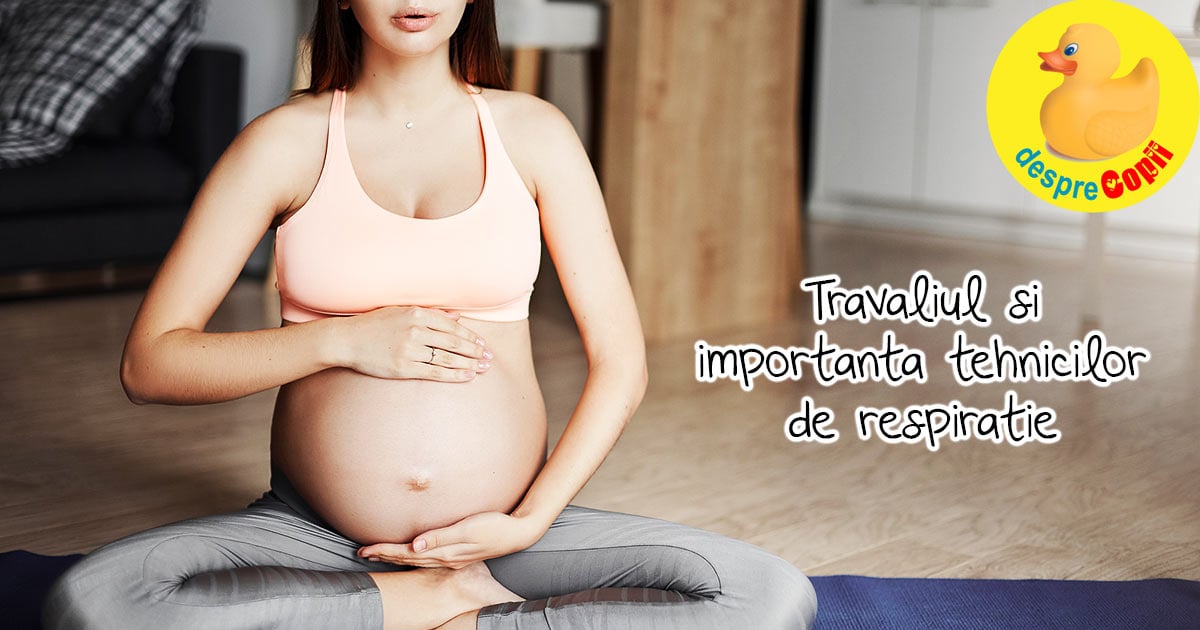 Travaliul si lectiile de yoga: O nastere mai usoara este la doar o respiratie distanta