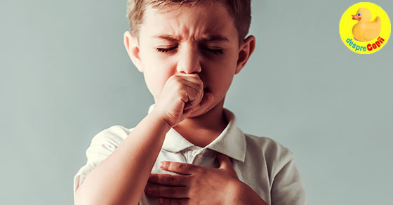 Tusea dupa o raceala: cum tratam copilul si ce trebuie sa stim