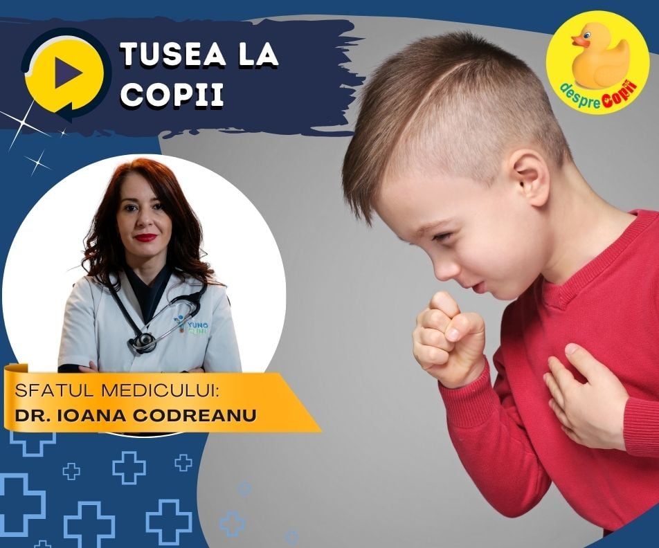 Cum sa alini tusea si disconfortul respirator la copii? Medicul recomanda