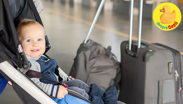 Concediul cu copii mici -  Mergem cu avionul sau cu masina?