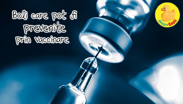 Boli care pot fi prevenite prin vaccinare