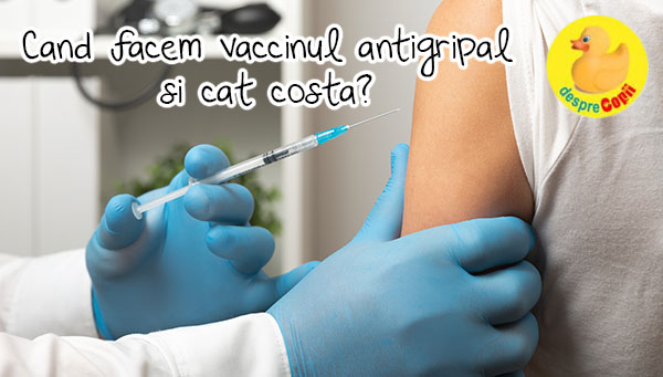 Iata cand trebuie facut vaccinul vaccinul antigripal si cat costa