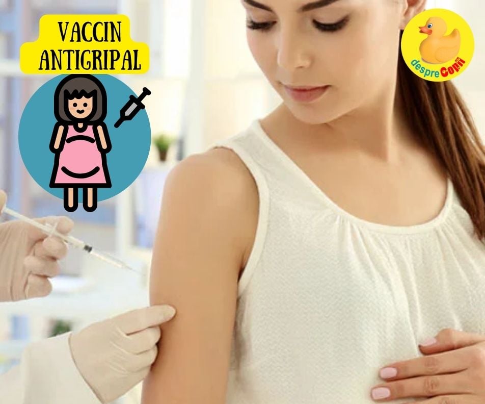 Vaccinul antigripal in sarcina  siguranta, beneficii si mituri demontate