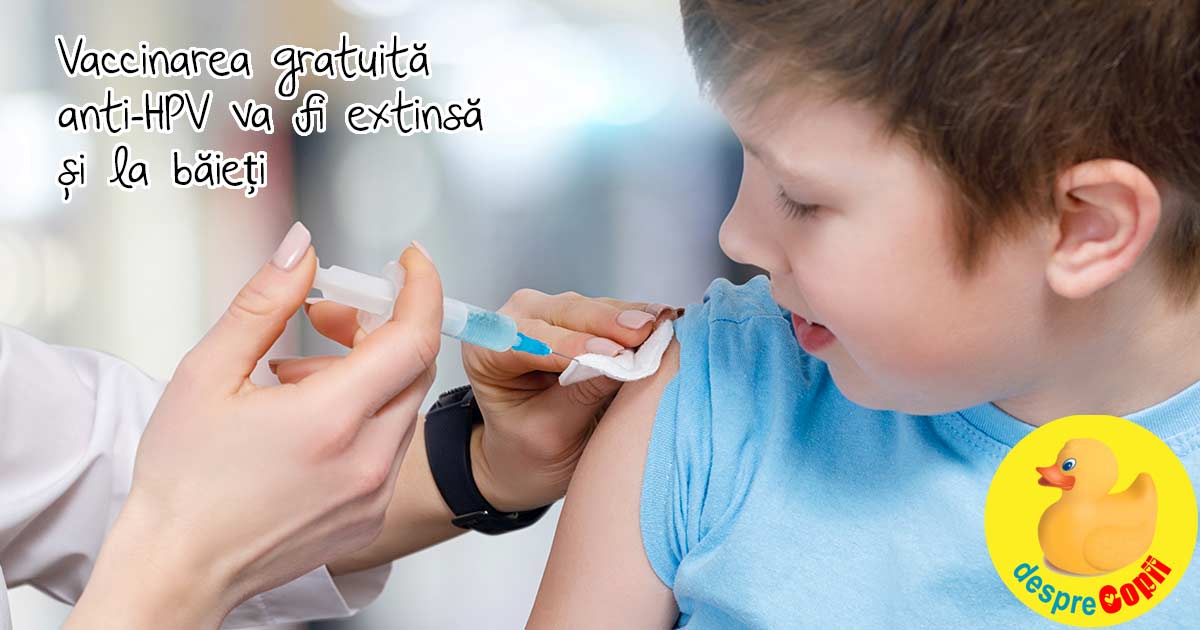 Vaccinarea gratuita anti-HPV va fi extinsa la fetele de peste 14 ani dar si la baieti