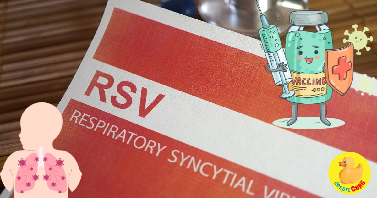 Vesti bune pentru parinti: se pregateste lansarea unui vaccin pentru virusul sincitial respirator (VRS), dupa 60 de ani de asteptare