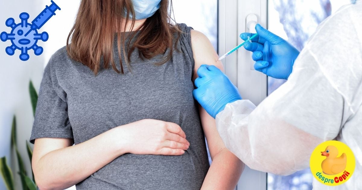 Vaccinurile anti-Covid pe baza de ARN mesager sunt sigure pentru sarcina si bebelusii nenascuti