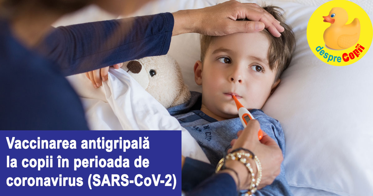 Vaccinarea antigripala la copii in perioada de coronavirus (SARS-CoV-2)