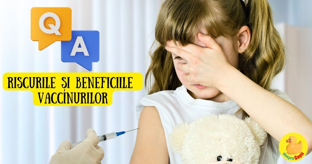 Riscurile si beneficiile vaccinurilor -  11 intrebari si raspunsurile lor de la medic - e timpul sa spunem lucrurilor pe nume