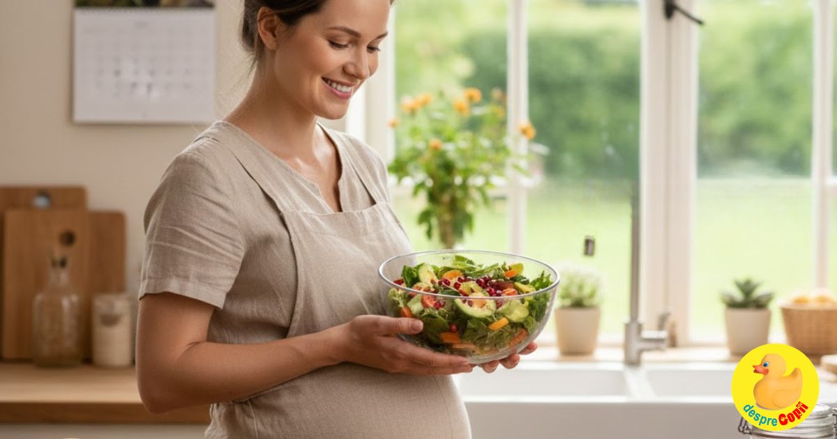 Ești vegetariană și însărcinată? Ghid complet cu 12 sfaturi esențiale pentru a-ti  protejezasănătatea și dezvoltarea bebelușului
