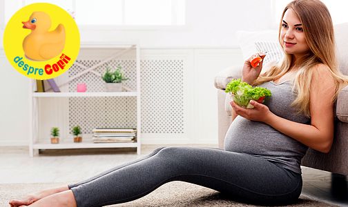 Alimentatia vegetariana in timpul sarcinii: ghid