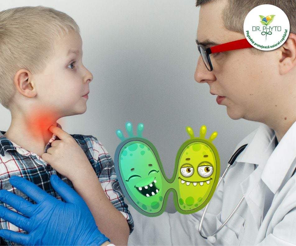 Durerea in gat la copii: Cand este de natura virala si cand bacteriana?