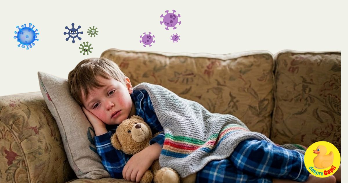 5 boli frecvente ale primaverii la copii – ghid pentru parinti