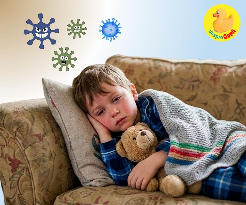5 boli frecvente ale primaverii la copii – ghid pentru parinti