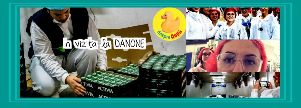 Desprecopii in vizita la Danone: impresiile si mirarile unei mamici