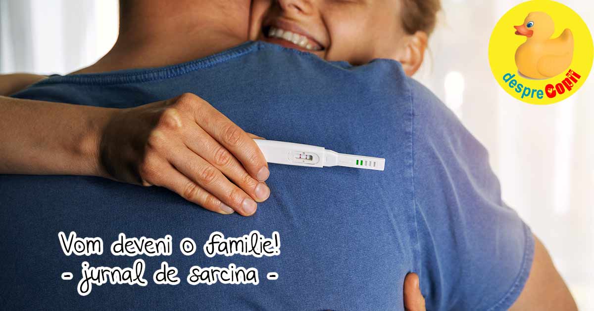 Sarcina e inceputul formarii familiei noastre - jurnal de sarcina