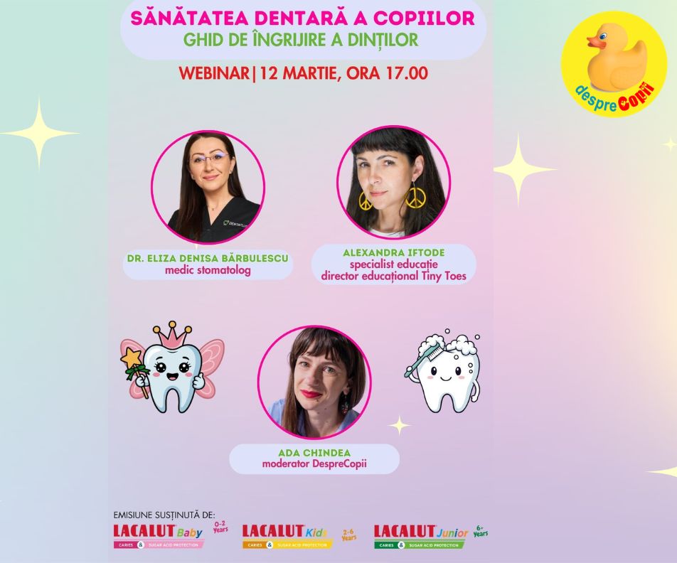 Sanatatea dentara a copiilor: ghid de ingrijire a dintilor pentru parinti - Sfatul specialistilor