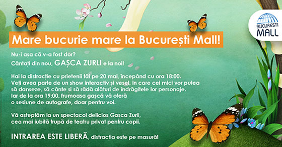 Mare bucurie mare la Bucuresti Mall! (P)