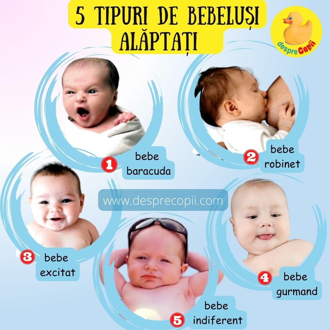 bebelusi alaptati tipuri