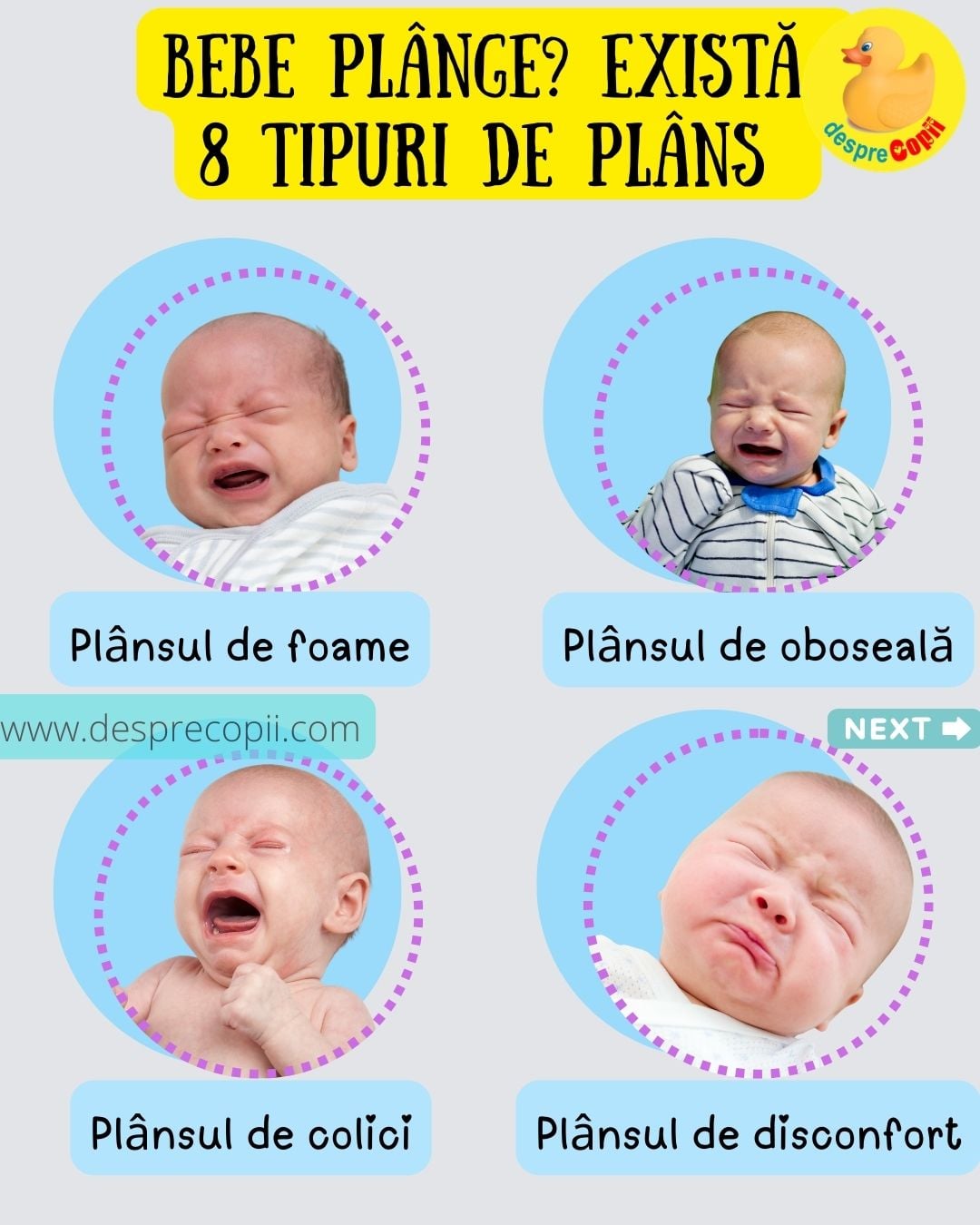 tipuri de plans bebelusi 1