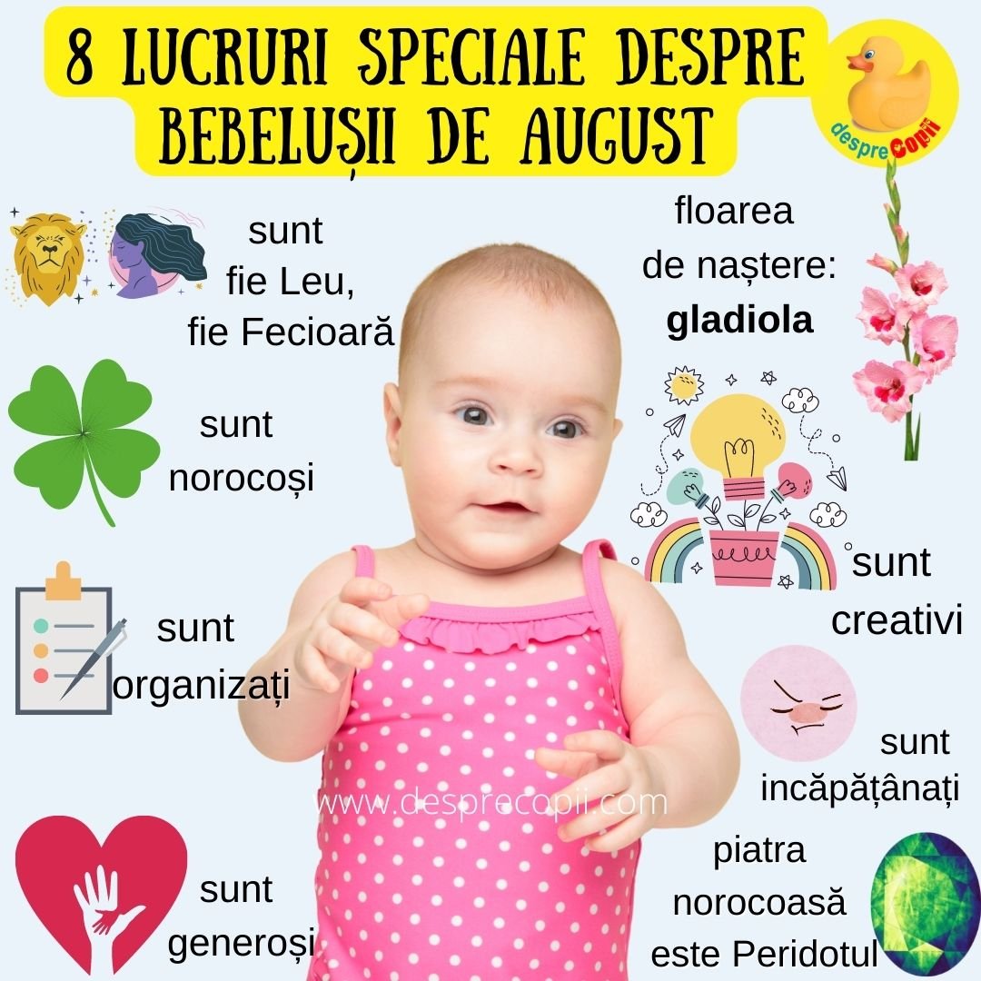 bebelusi de august