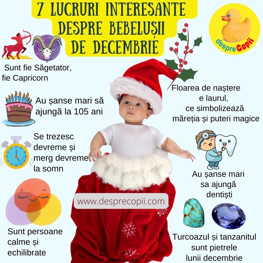 bebelusi de decembrie