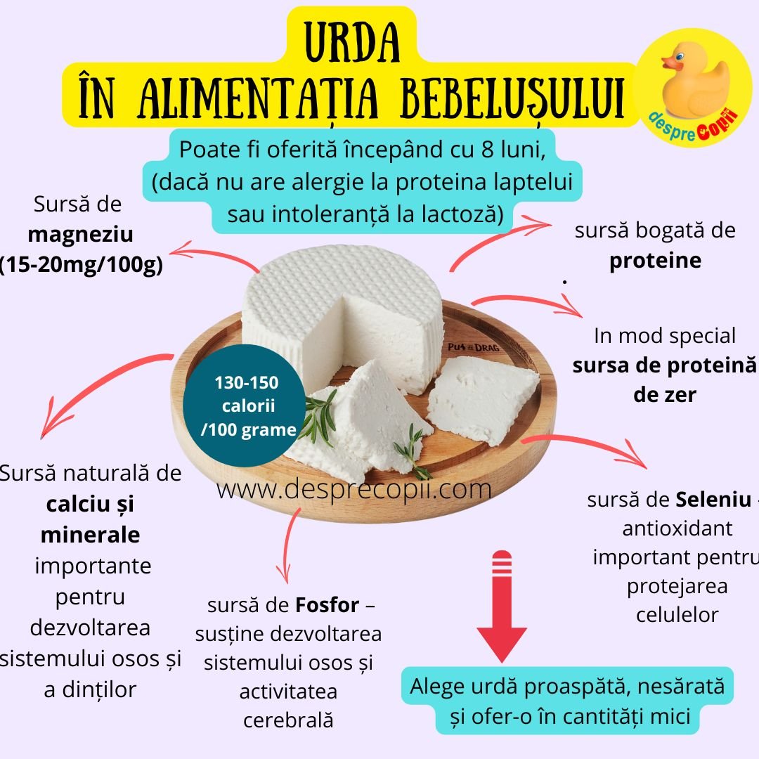 urda bebelusi 