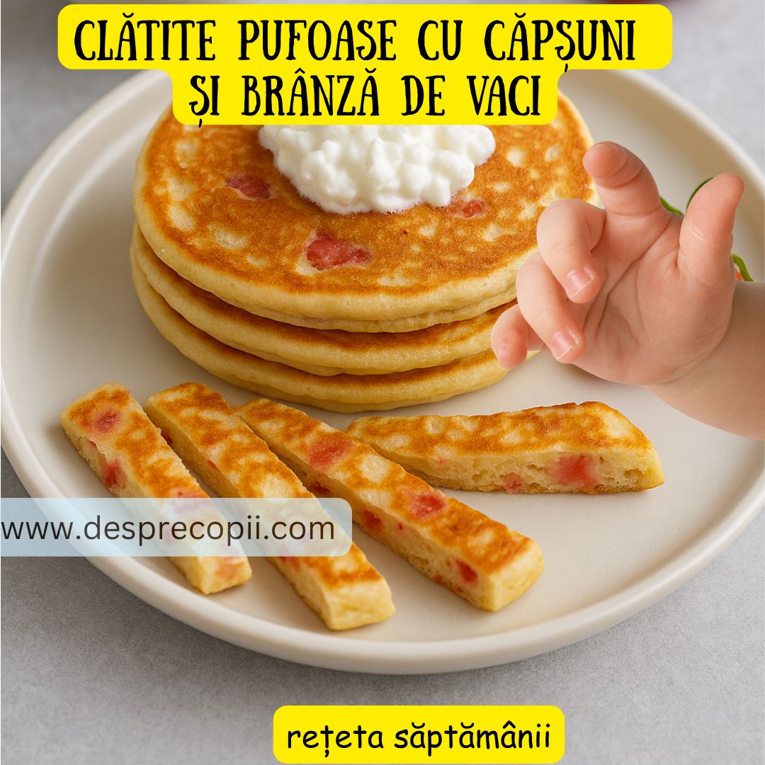 clatite bebelusi capsuni