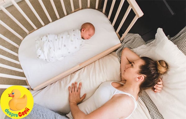 Produs broderie Dolar  Cand bebelusul doarme in patul parintilor: avantaje, dezavantaje si  variante recomandate | Desprecopii.com