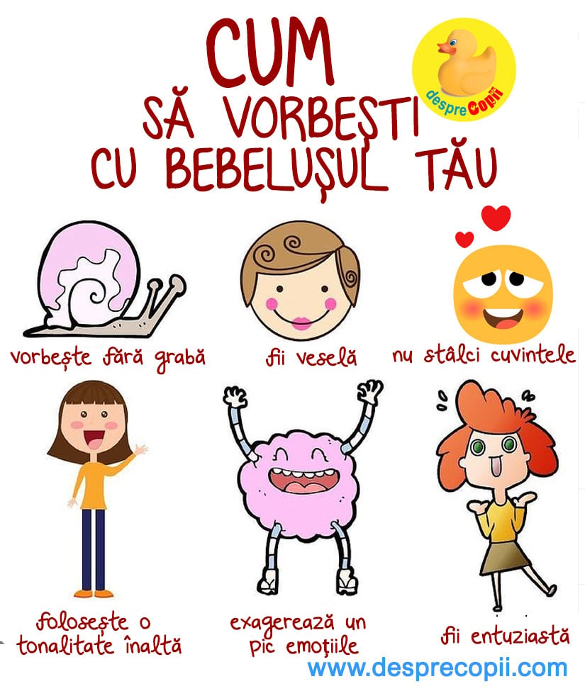 cum sa vorbesti cu bebelusul 