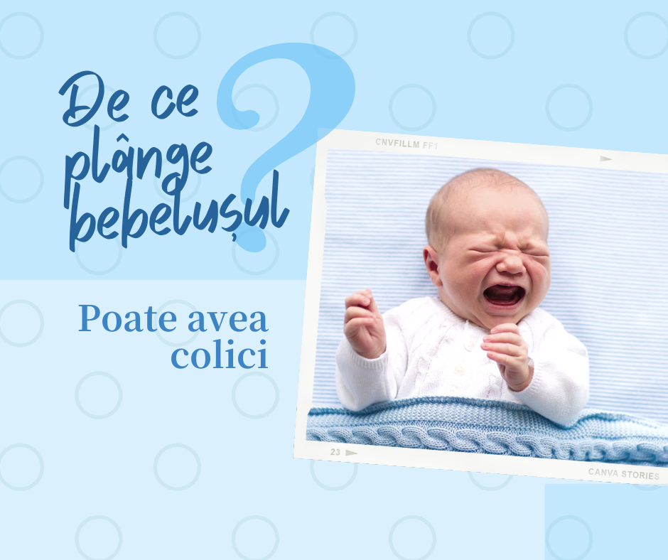 de ce plange bebe - colici